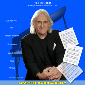 Giovanni Music Book Limited Edition